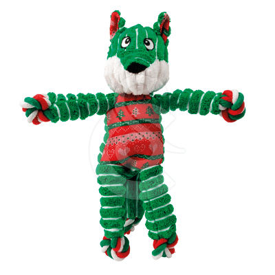 KONG Holiday Floppy Knots Fox