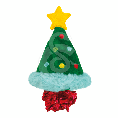 KONG Cat Holiday Crackles Christmas Tree