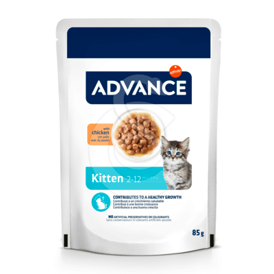 Advance Chat Kitten Poulet Sachet Repas
