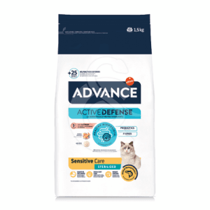 Advance Active Defense Chat Sterilized Sensitive Care Saumon
