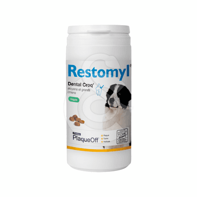 Restomyl PlaqueOff Dental Croq Moyens et Grands Chiens