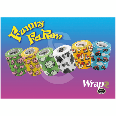Bande cohésive Wrapz Funny Farm UU