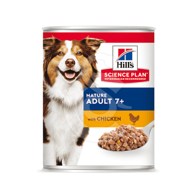 Chien Mature Adult 7+ Poulet Boîte