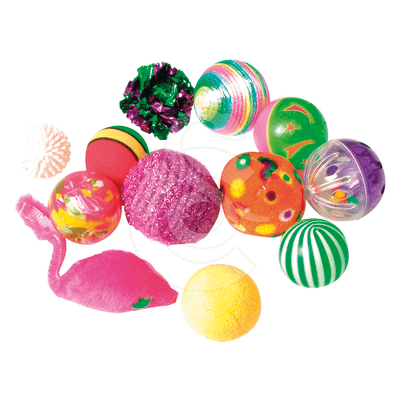 Jouet chat Zolux : Balles fantaisies