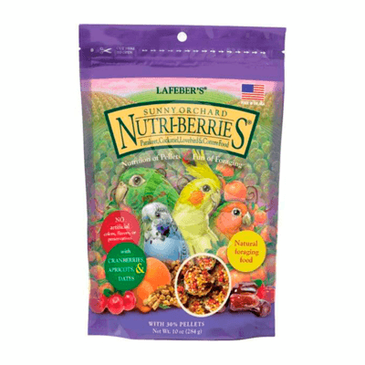 Nutri-Berries Sunny Orchard Parakeet & Cockatiel