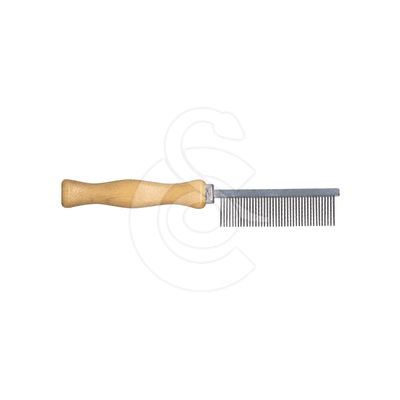 Peigne manche en bois