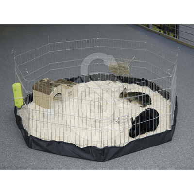 Tapis de sol Kerbl pour enclos hexagonal