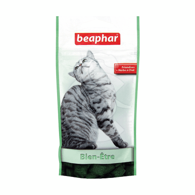 Friandises Bien Être pour chat à l'herbe à chat