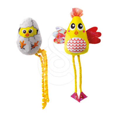 KONG Cat Scrattles Chicken
