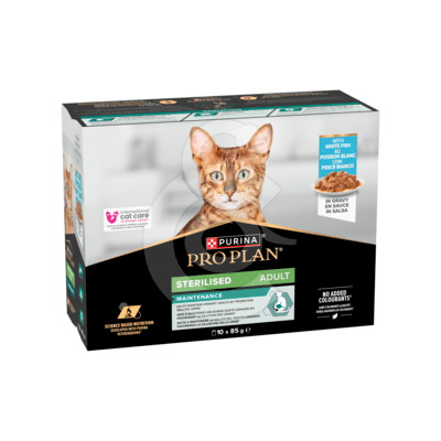 PP Cat Sterilised Adult Maint. Poisson Sauce Sachet repas