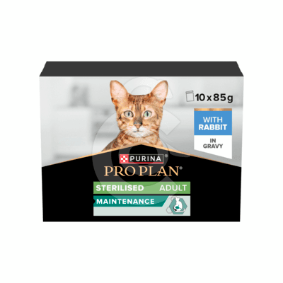 PP Cat Sterilised Adult Maintenance Lapin Sauce Sachet repas