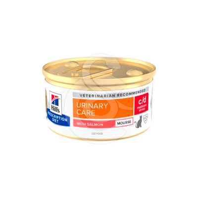 Chat c/d Urinary Stress Multicare Mousse Saumon Boîte