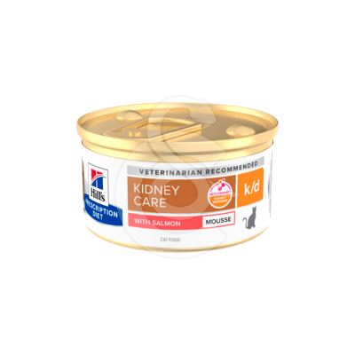 Chat k/d Kidney Mousse Saumon Boîte