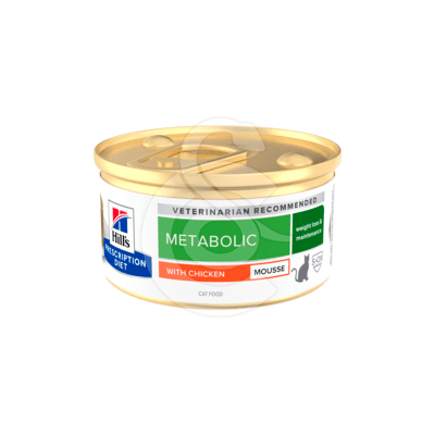 Chat Metabolic Mousse Poulet Boîte